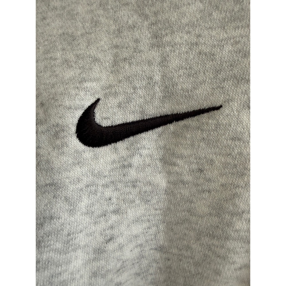 Nike Phoenix Fleece Oversized Cropped Sweatshirt Heather Embroidered Swoosh M - Picture 5 of 9